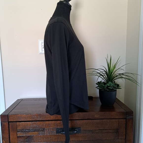 ❤️ Sage Collective Active Top Black Women's Small Long Sleeve Tee Workout - Picture 3 of 9